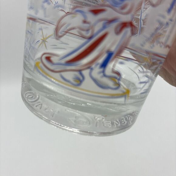 WALT DISNEY WORLD 25th ANNIVERSARY "REMEMBER THE MAGIC" MICKEY MOUSE Glass 1996 - Picture 6 of 9